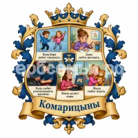 Герб семьи Комарицыны