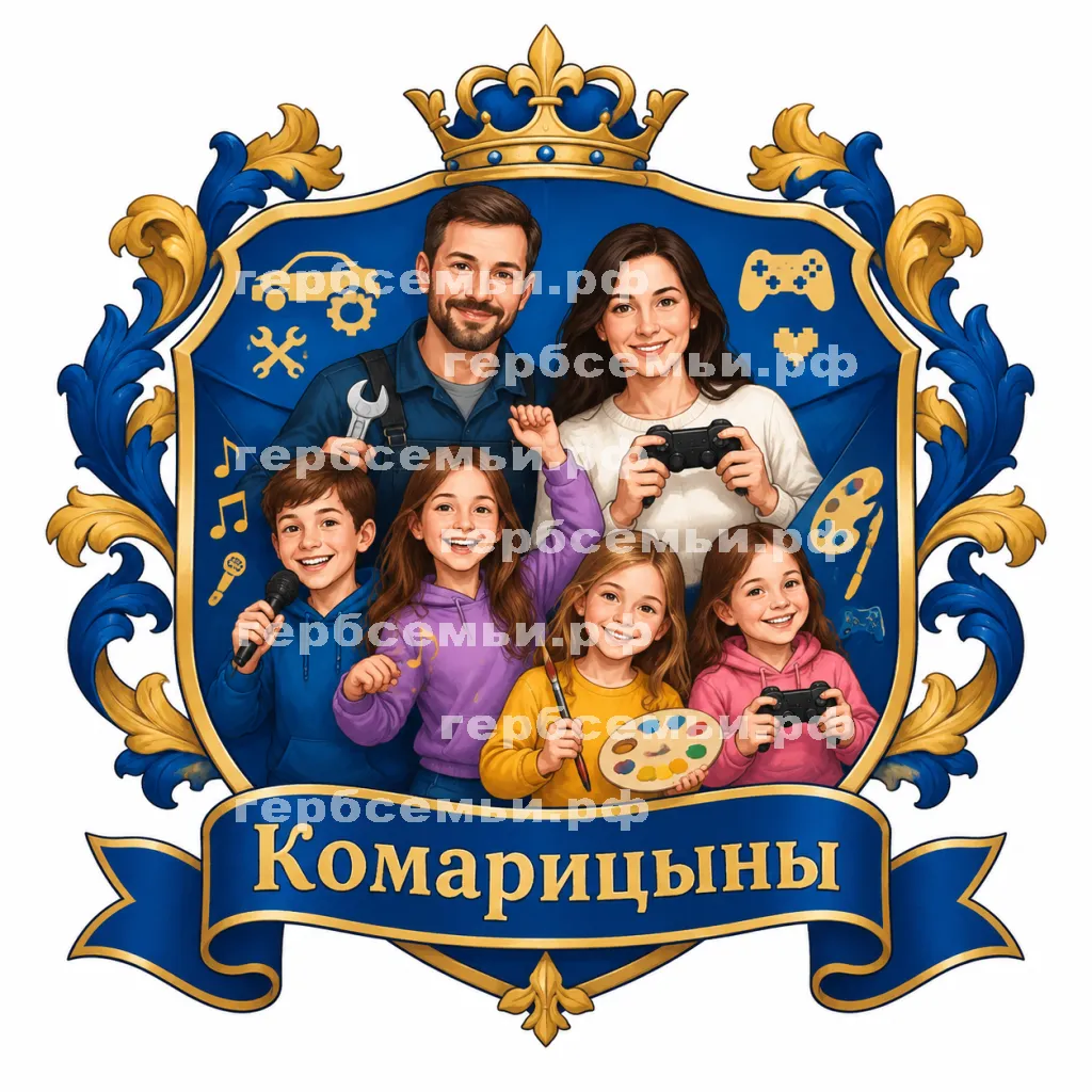 Герб семьи Комарицыны #41859