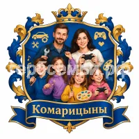 Герб семьи Комарицыны
