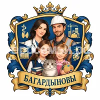 Герб семьи Багардыновы