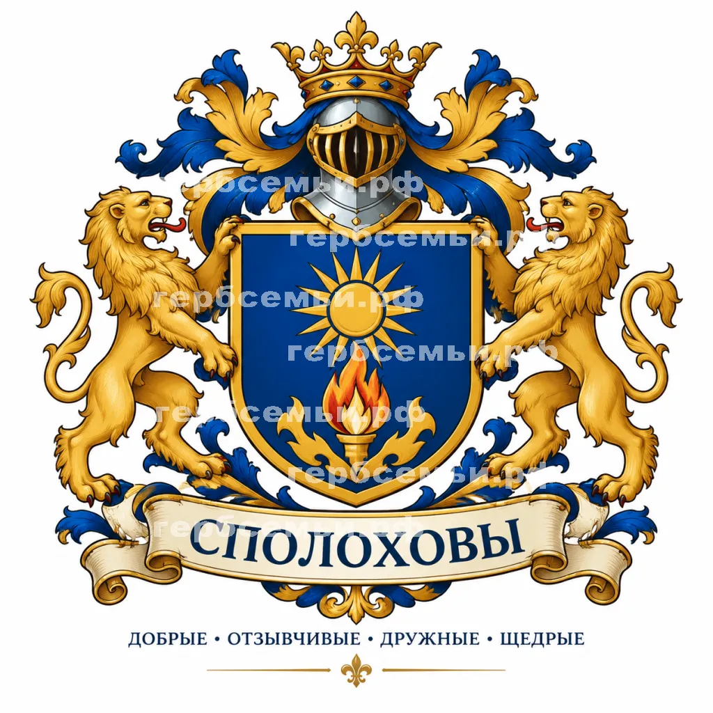 Герб семьи сполоховы #41866