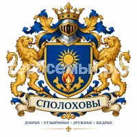 Герб семьи сполоховы