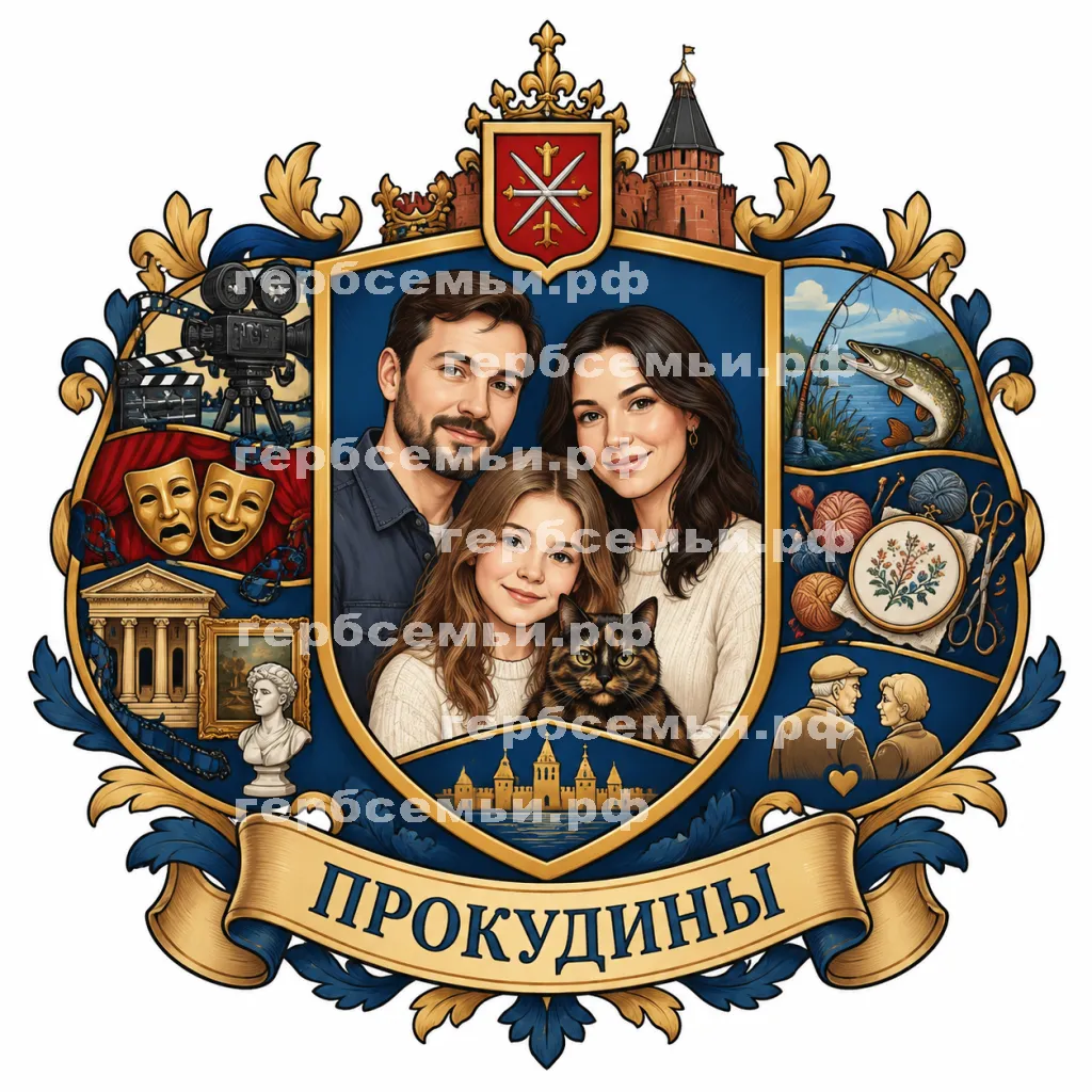 Герб семьи Прокудины #41873