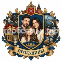 Герб семьи Прокудины