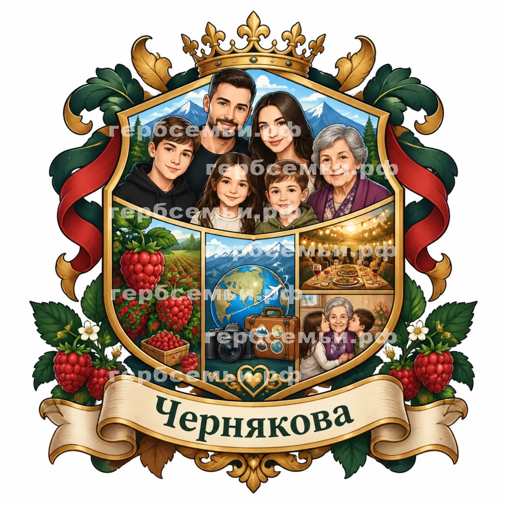 Герб семьи Чернякова #41878