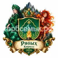 Гербы семьи Создать герб фоне уральских сказов Павла Петровича Бажова Хозяйка Медной горы и Огневушки Поскакушки 2026 год