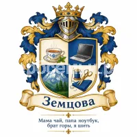 Герб семьи Земцова