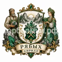 Гербы семьи Создать герб фоне уральских сказов Павла Петровича Бажова