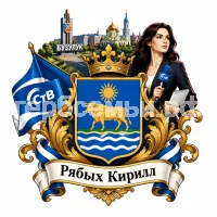 Гербы семьи Создать гербна фоне города Бузулука флага девушки корриспондента СтВ