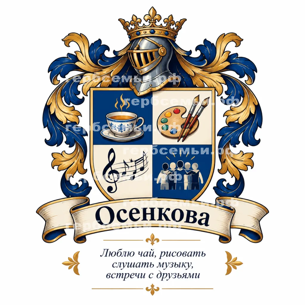 Герб семьи Осенкова #42000