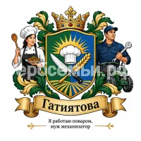 Герб семьи Гатиятова
