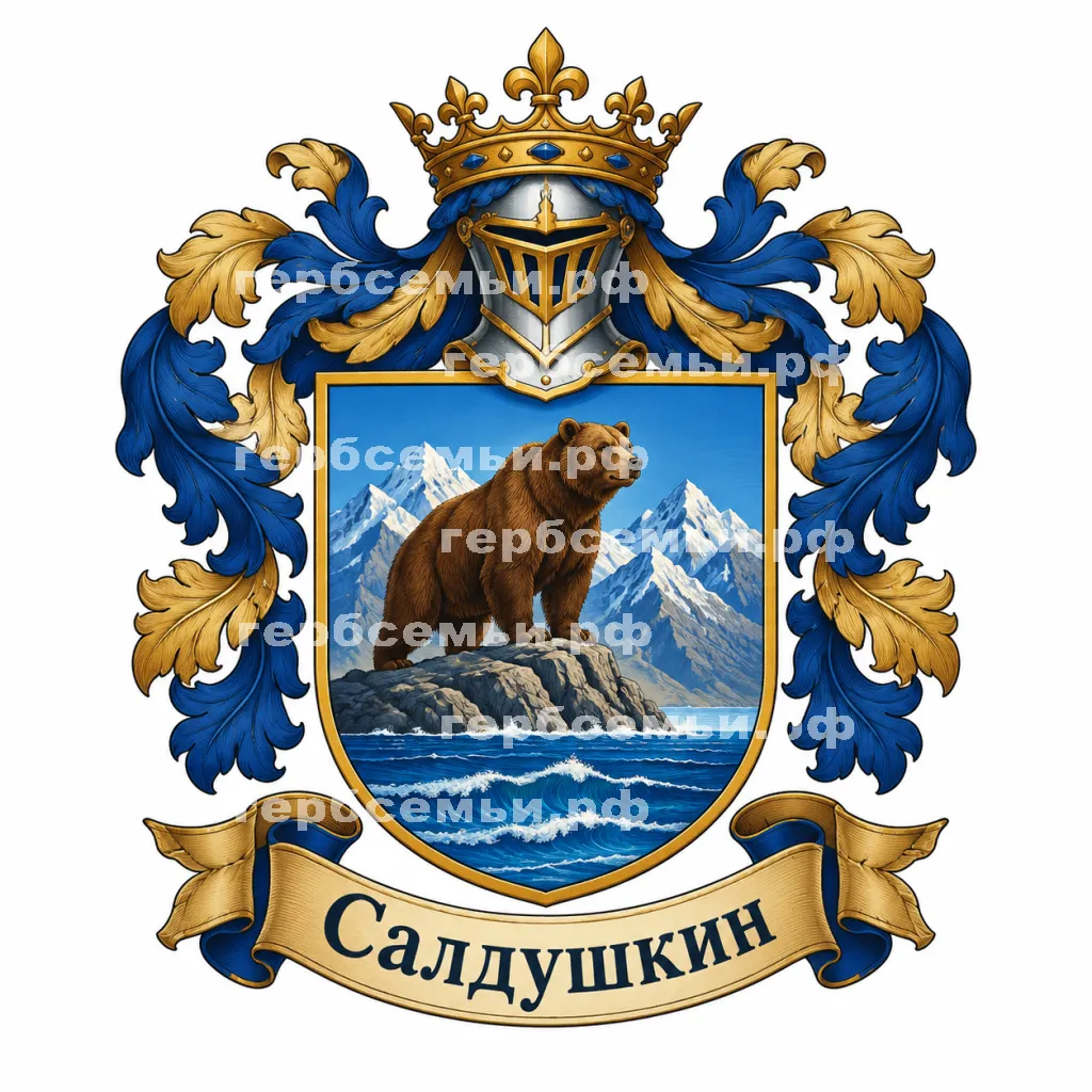 Герб семьи Салдушкин #42033