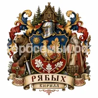 Гербы семьи Создать герб на фоне славянских сказок