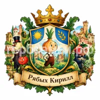 Гербы семьи Созждать герб на фоне итальской сказки Джанни Родари Приключения Чиполлино
