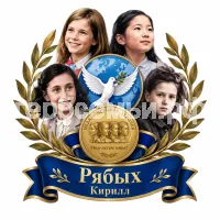 Гербы семьи Создать герб на фоне четырех девочек Саманты Смит, Садако Сасаки, Анны Франк и Тани Савичевой. Медаль четырех девочек международная награда, учрежденная в 1989 году комитетом защиты мира под девизом "Мир-детям мира!"