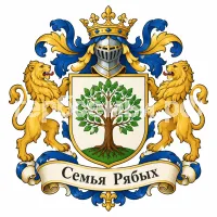 Гербы семьи Создать герб на плаке детского этикета