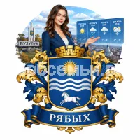 Гербы семьи Создать герб на фоне девушки ведущей прогроноза погоды в городе Бузулуке на сентябрь, октябрь, ноябрь и декабрь 2026 год