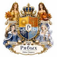 Гербы семьи Создать герб на фоне принцессы сентябрь, октябрь, ноябрь и декабрь 2026