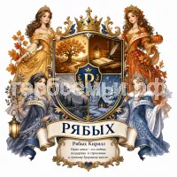 Гербы семьи Создать герб на фоне принцессы сентябрь, октябрь, ноябрь и декабрь 2026 год