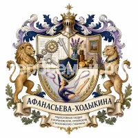 Герб семьи Афанасьева-Ходыкина