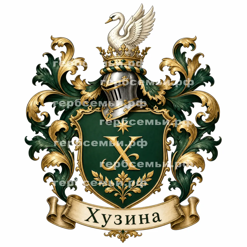 Герб семьи Хузина #42490