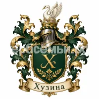 Герб семьи Хузина