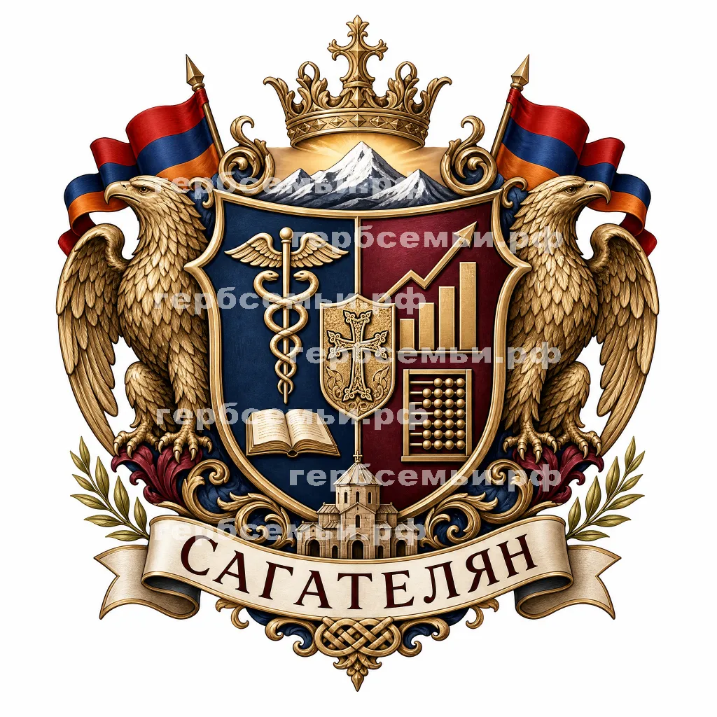 Герб семьи Сагателян #42512