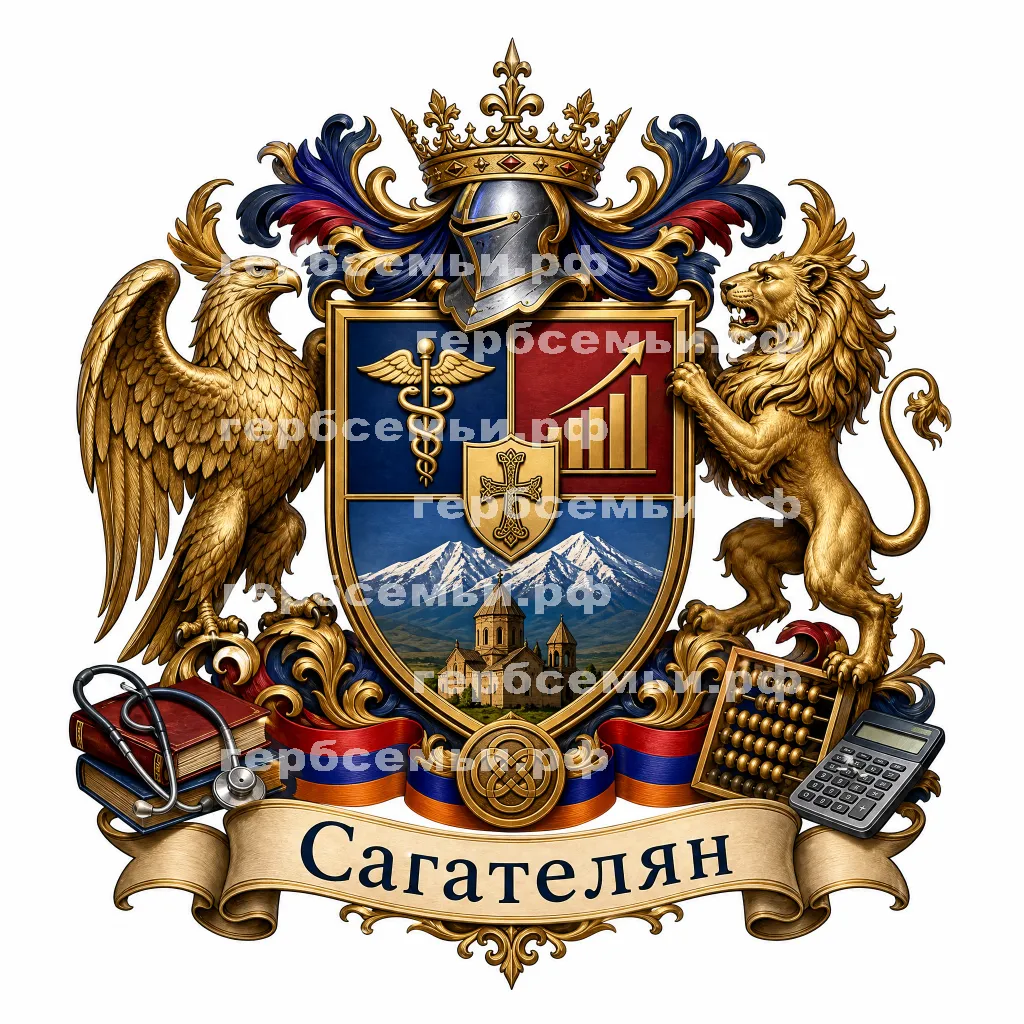 Герб семьи Сагателян #42513