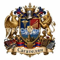 Герб семьи Сагателян