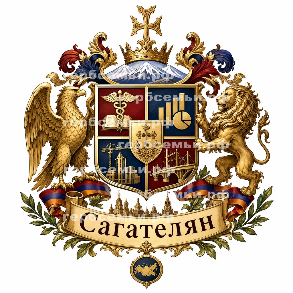 Герб семьи Сагателян #42515