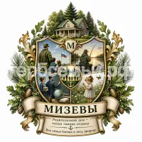Герб семьи Мизевы