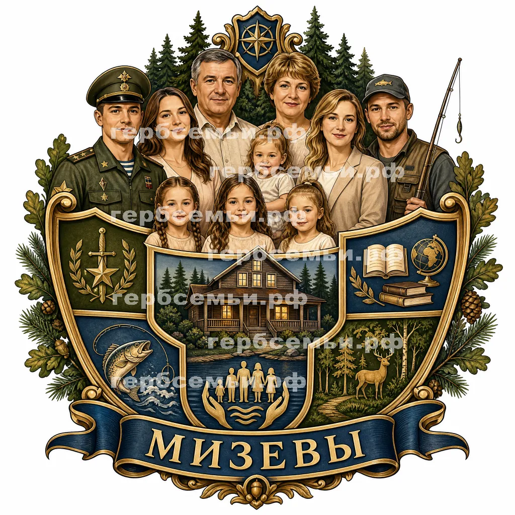 Герб семьи Мизевы #42519