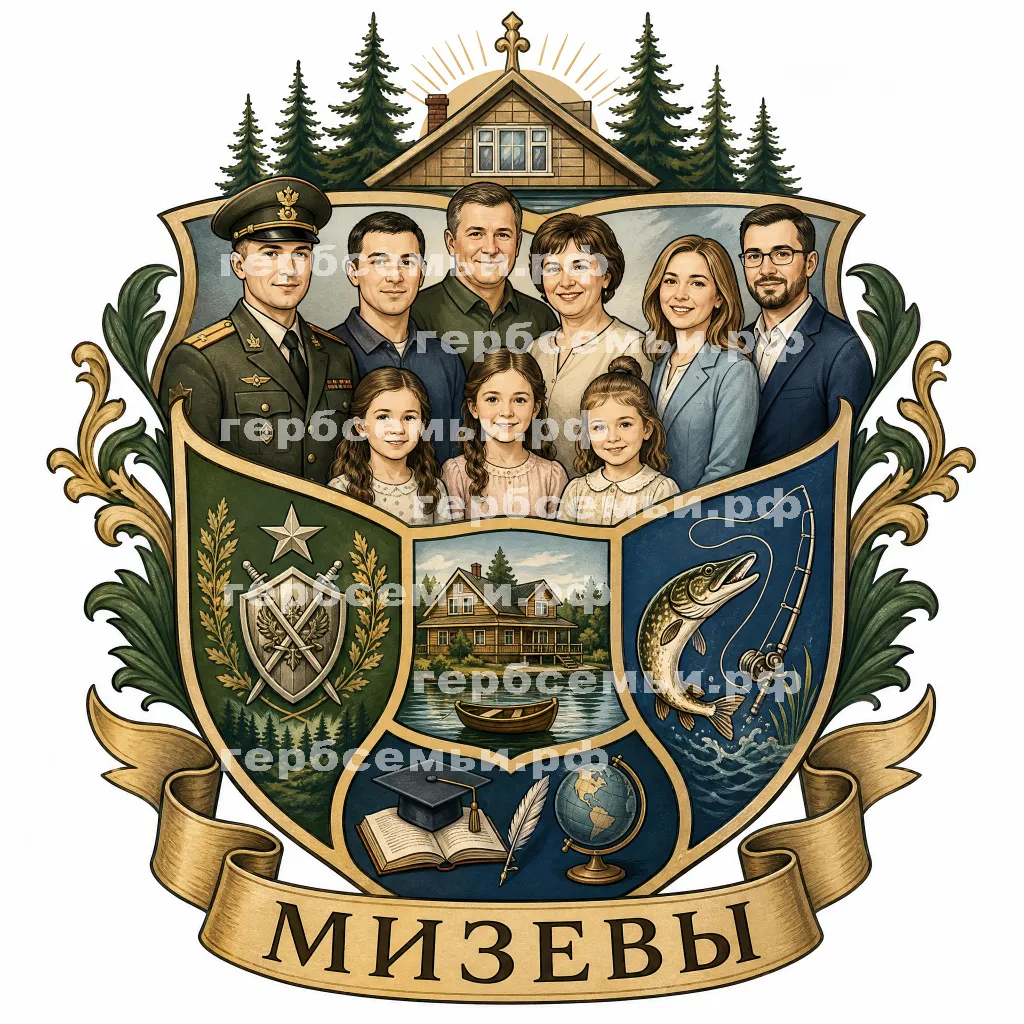 Герб семьи Мизевы #42520