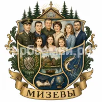 Герб семьи Мизевы