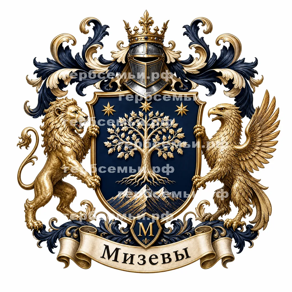 Герб семьи Мизевы #42521