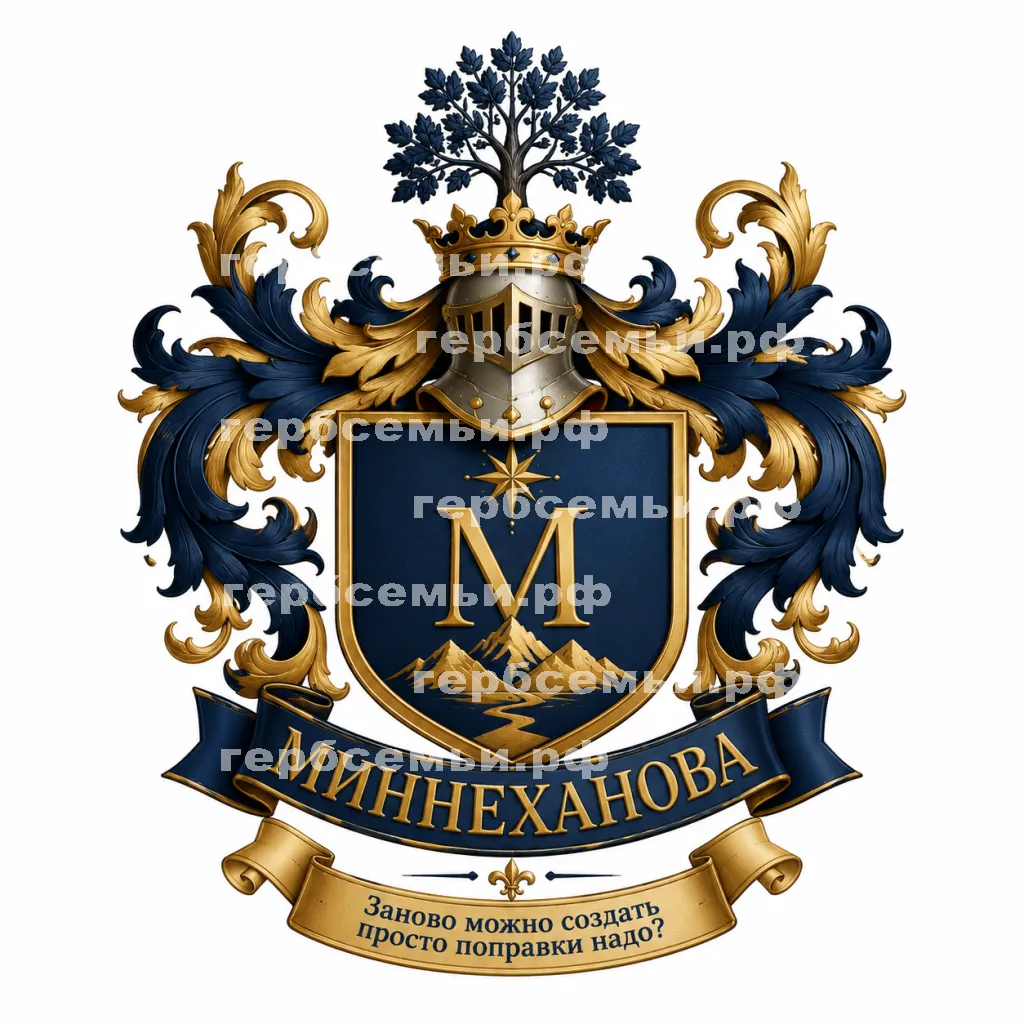 Герб семьи Миннеханова #42542