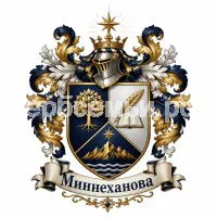 Герб семьи Миннеханова