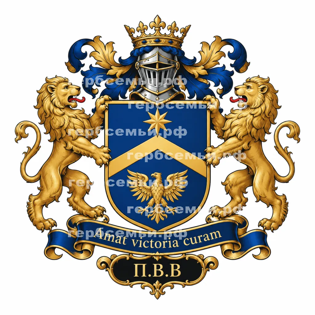 Герб семьи п.в.в #42550