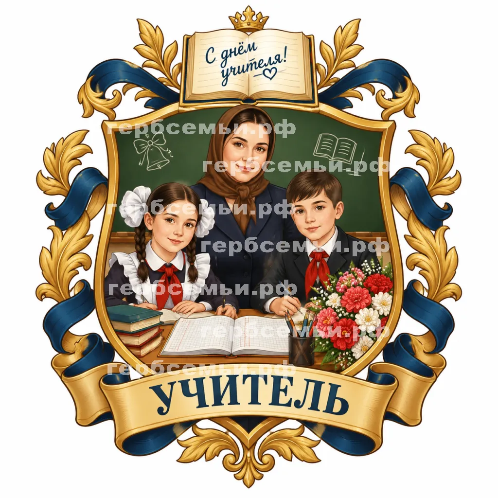 Герб семьи Учитель #42552