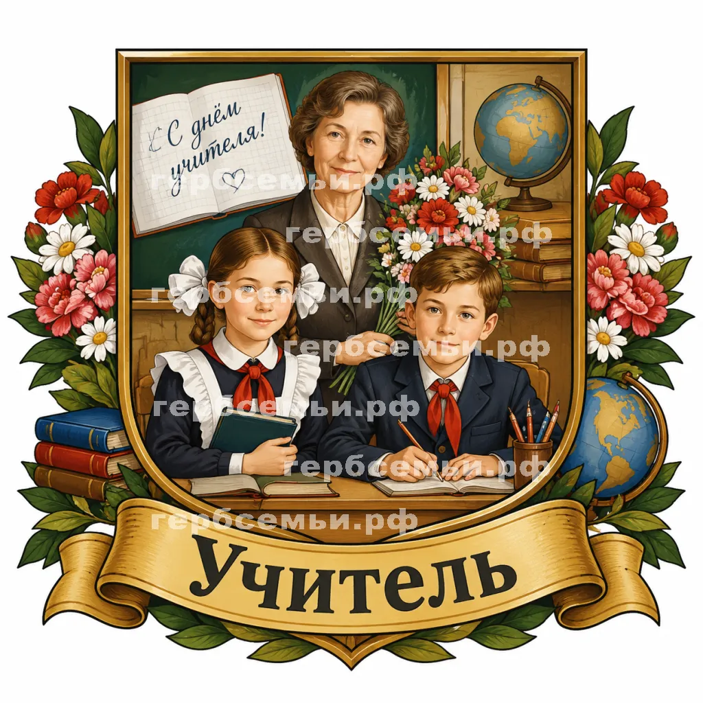 Герб семьи Учитель #42553