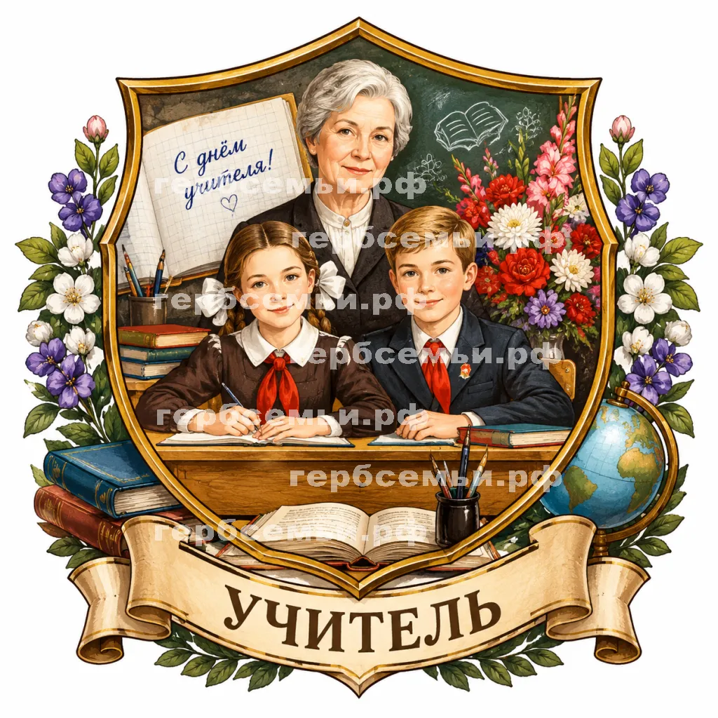 Герб семьи Учитель #42554