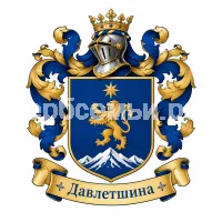 Герб семьи Давлетшина