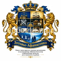 Герб семьи Зотовы-Афанасенко