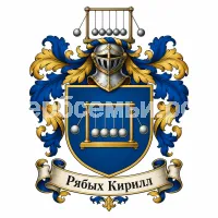 Гербы семьи Создать герб на фоне Ньютона