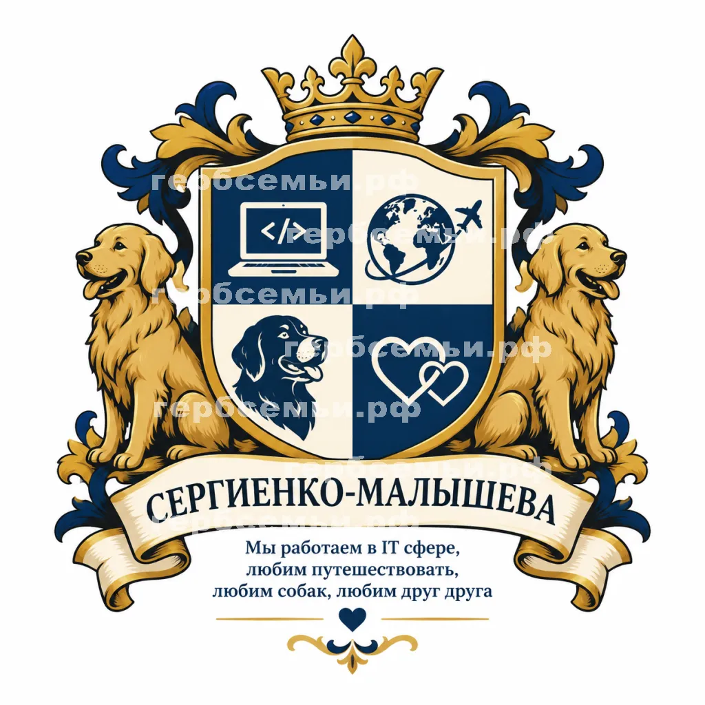 Герб семьи Сергиенко-Малышева #42610