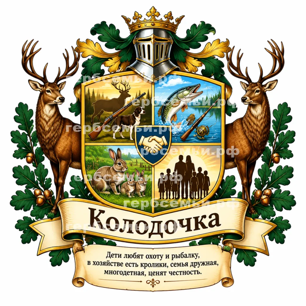 Герб семьи Колодочка #42617