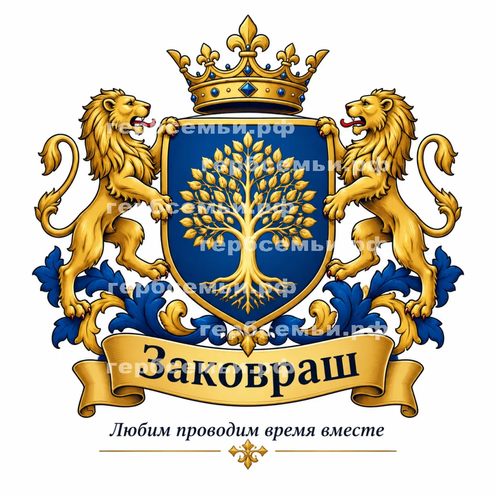 Герб семьи Заковраш #42625