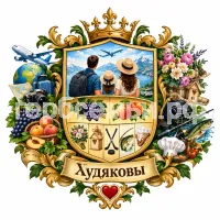 Герб семьи Худяковы