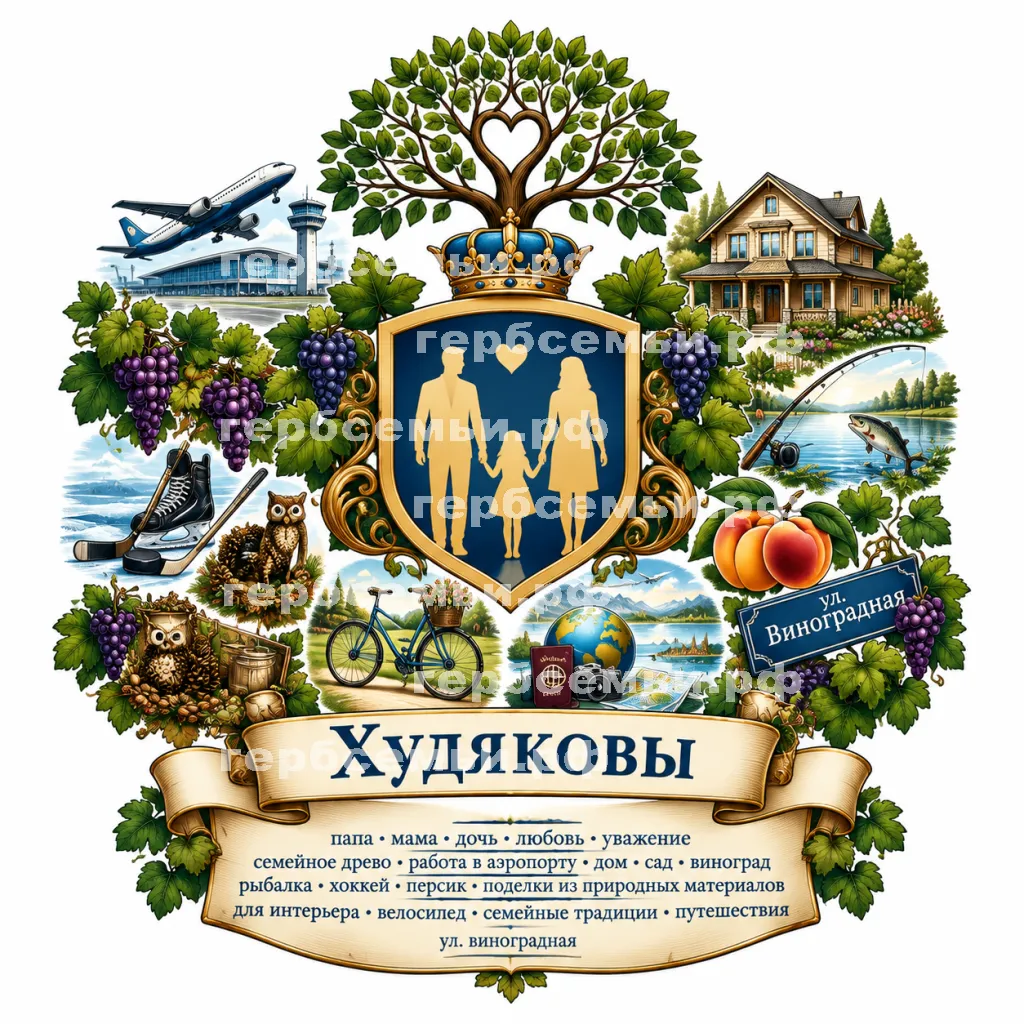 Герб семьи Худяковы #42677
