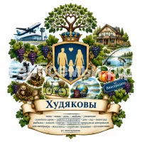 Герб семьи Худяковы
